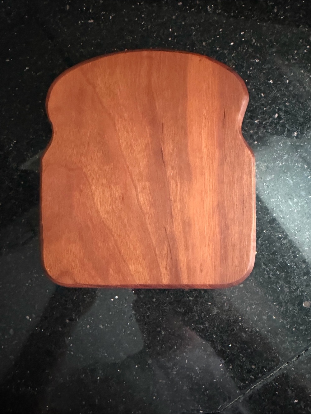 Wooden Slice of Bread Solid Mini Cutting Board - Picture 1 of 7
